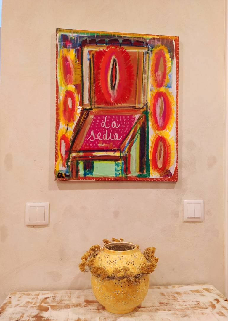 Original Abstract Home Painting by Sónia Queimado-Lima