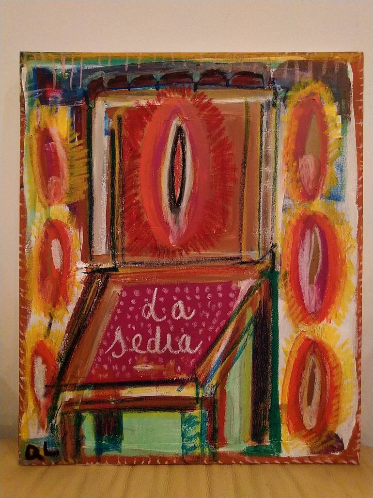 Original Abstract Home Painting by Sónia Queimado-Lima