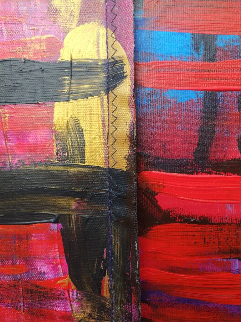 Original Abstract Culture Painting by Sónia Queimado-Lima