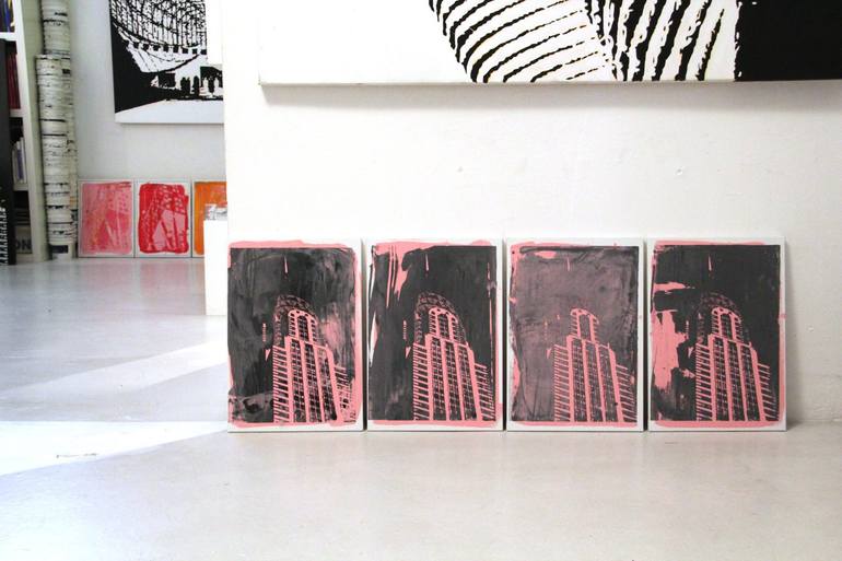 Original Figurative Architecture Painting by Fabrizio Musa