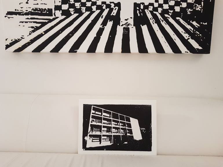 Original Figurative Architecture Painting by Fabrizio Musa