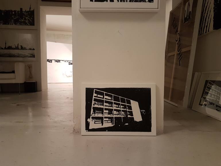 Original Figurative Architecture Painting by Fabrizio Musa