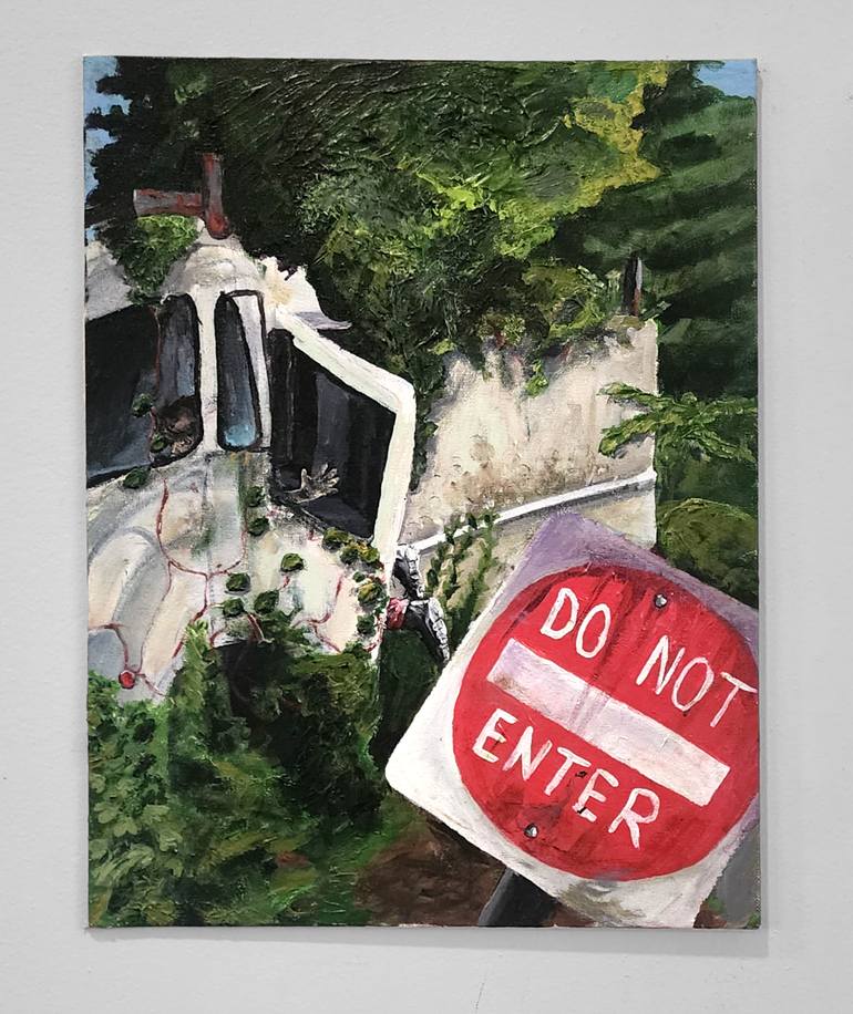 Original Other Painting by Aron Terranova  Illustration Art on Canvas  Untamed