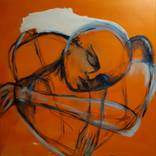 One body, orange by Pablo Navarro Hevia