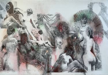 Original Realism Nude Paintings by Liliana Miguel Sanz