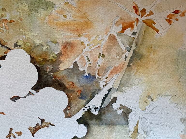 Original Expressionism Nature Painting by Liliana Miguel Sanz