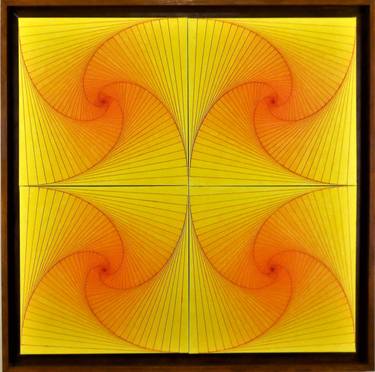 Original Abstract Geometric Paintings by Lev Bogorov