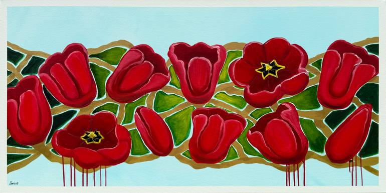 Original  Painting by natalia shardakova