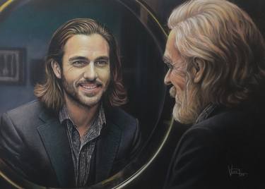 Original Photorealism Men Drawings by Veri Apriyatno