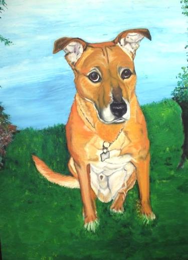 Original Realism Animal Painting by Linda-Ann Patchett
