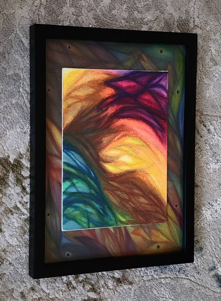 Original Abstract Mixed Media by Tobias Manchesthair