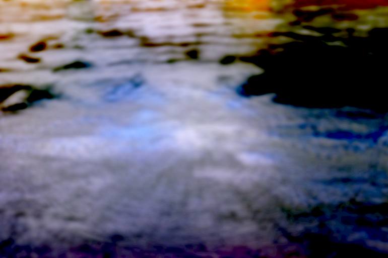 Original Abstract Photography by Helmut Martin | Abstract Art on Paper | Liquid Metamorphosis - Colors of the Deep