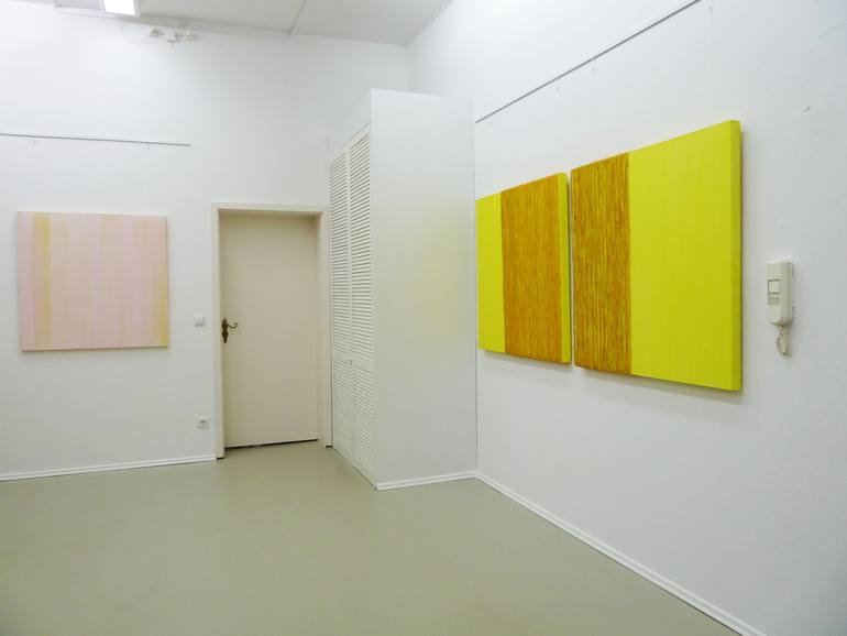 Original Abstract Expressionism Abstract Painting by Ingrid Redlich-Pfund