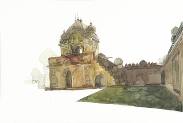 Original Architecture Paintings by Anand Mahajani