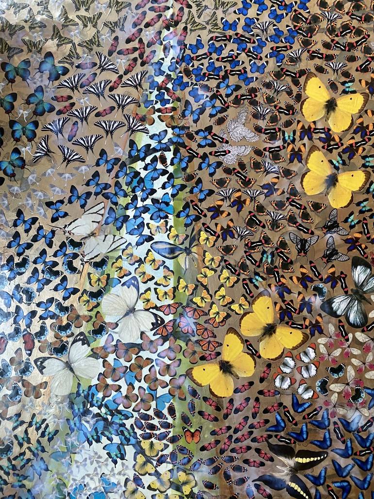 Print of Abstract Nature Collage by J Roldan