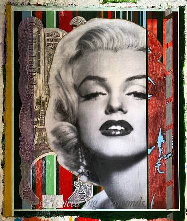 Original Abstract Celebrity Collage by J Roldan