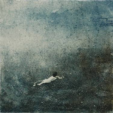 Swim. Etching. Limited Edition of 20. Printed by the artist. thumb