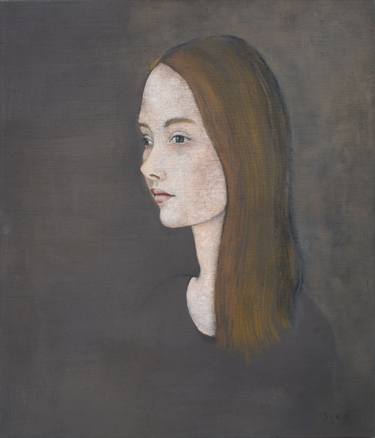 Print of Portrait Paintings by June Sira