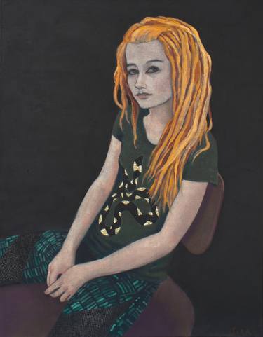 Print of Figurative People Paintings by June Sira