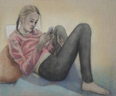 A Young Girl Reading thumb