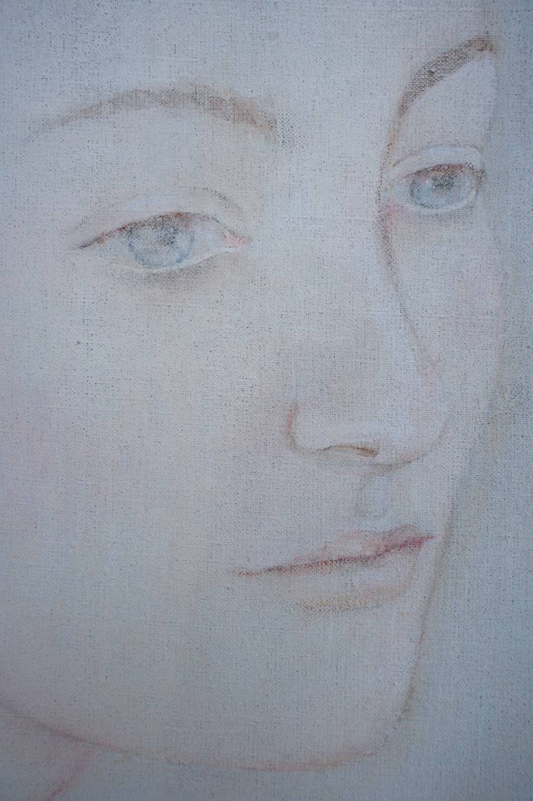 Original Figurative People Painting by June Sira