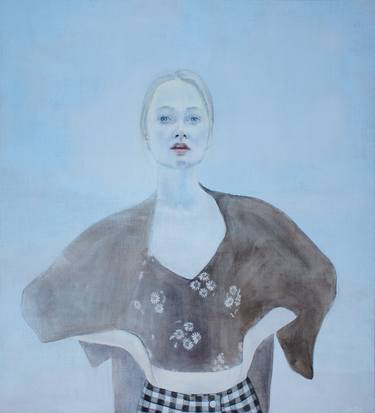 Print of Figurative People Paintings by June Sira