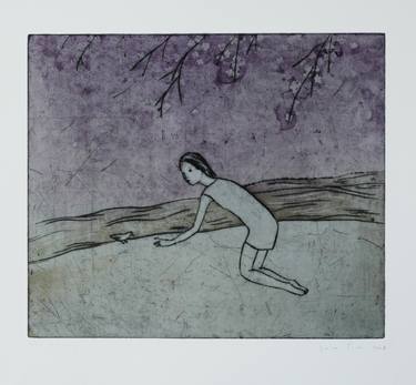 Original Figurative People Printmaking by June Sira