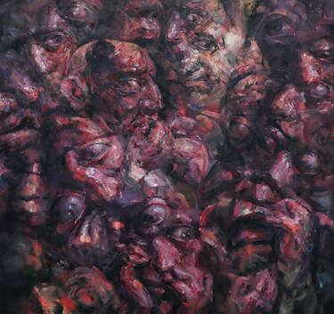 Original Figurative Time Painting by Nurettin Erkan