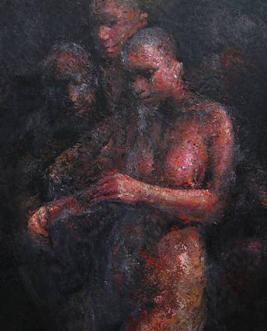 Original Figurative Nude Paintings by Nurettin Erkan
