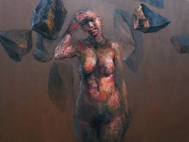 Original Figurative Nude Paintings by Nurettin Erkan