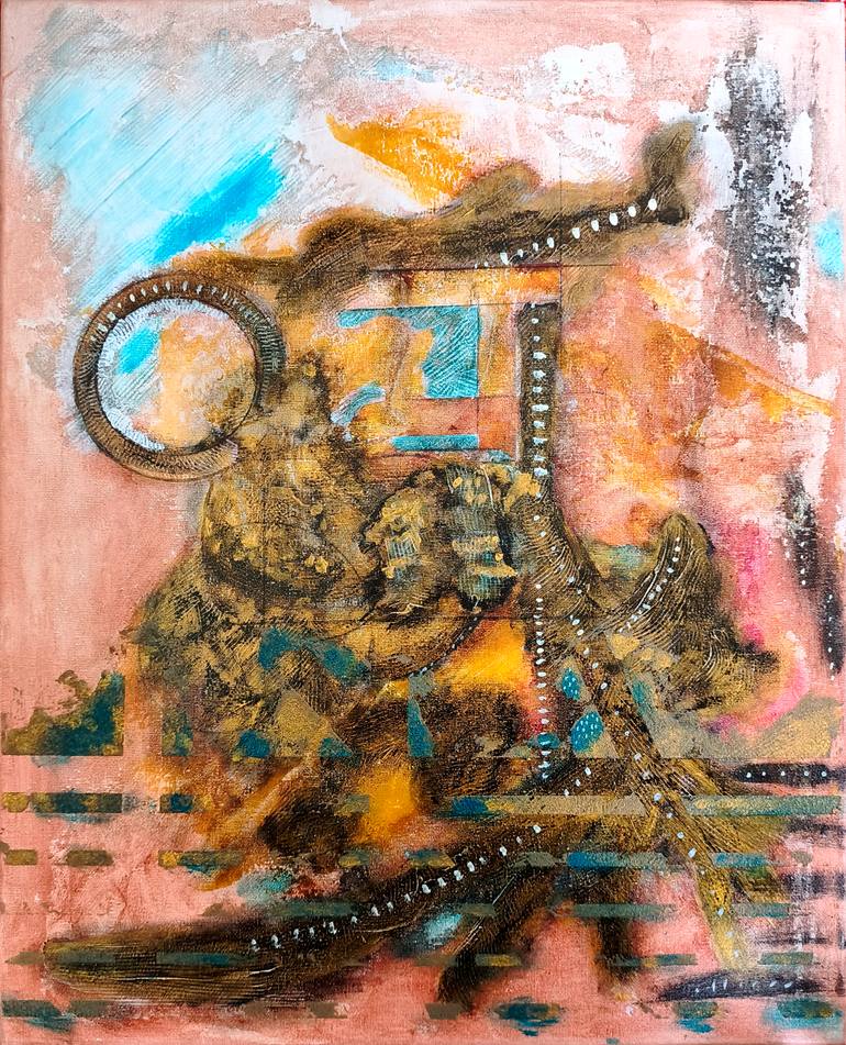 Original  Painting by rolf bruns