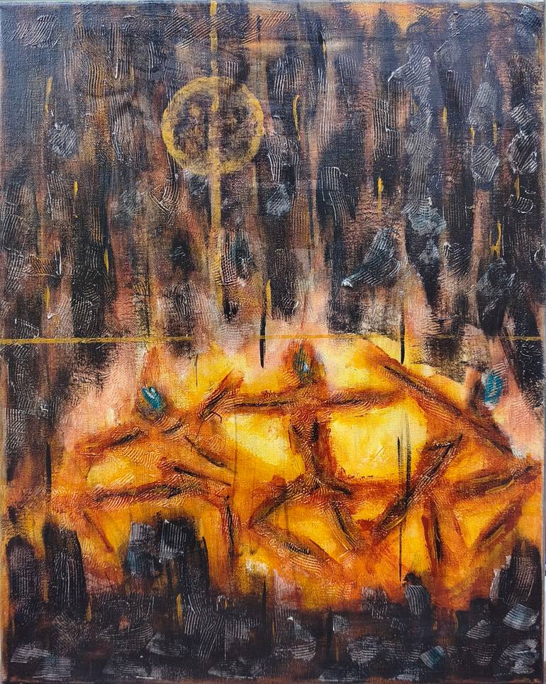 Original  Painting by rolf bruns