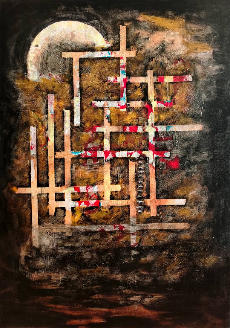 Original  Painting by rolf bruns