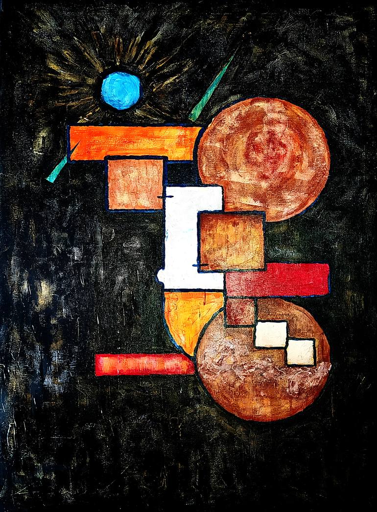 Original  Painting by rolf bruns