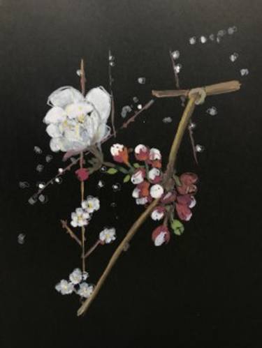 Original Floral Paintings by Gianna Scarpello