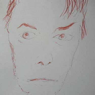 Original Portrait Drawing by GIUSEPPE LEO