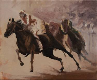 Print of Impressionism Horse Paintings by Zil Hoque