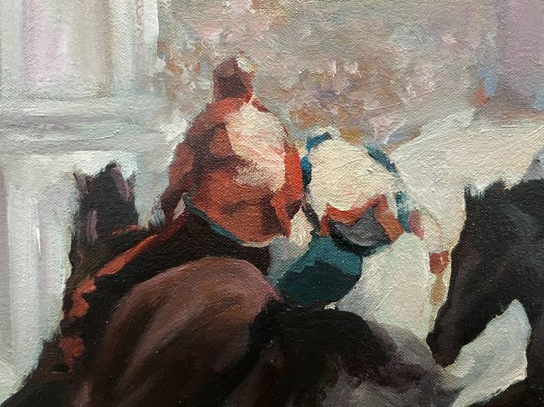 Original Horse Painting by Zil Hoque