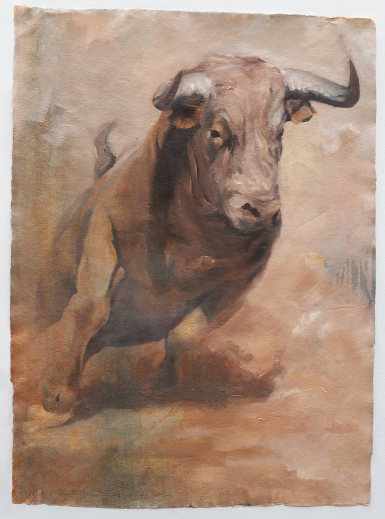 Original Contemporary Animal Painting by Zil Hoque