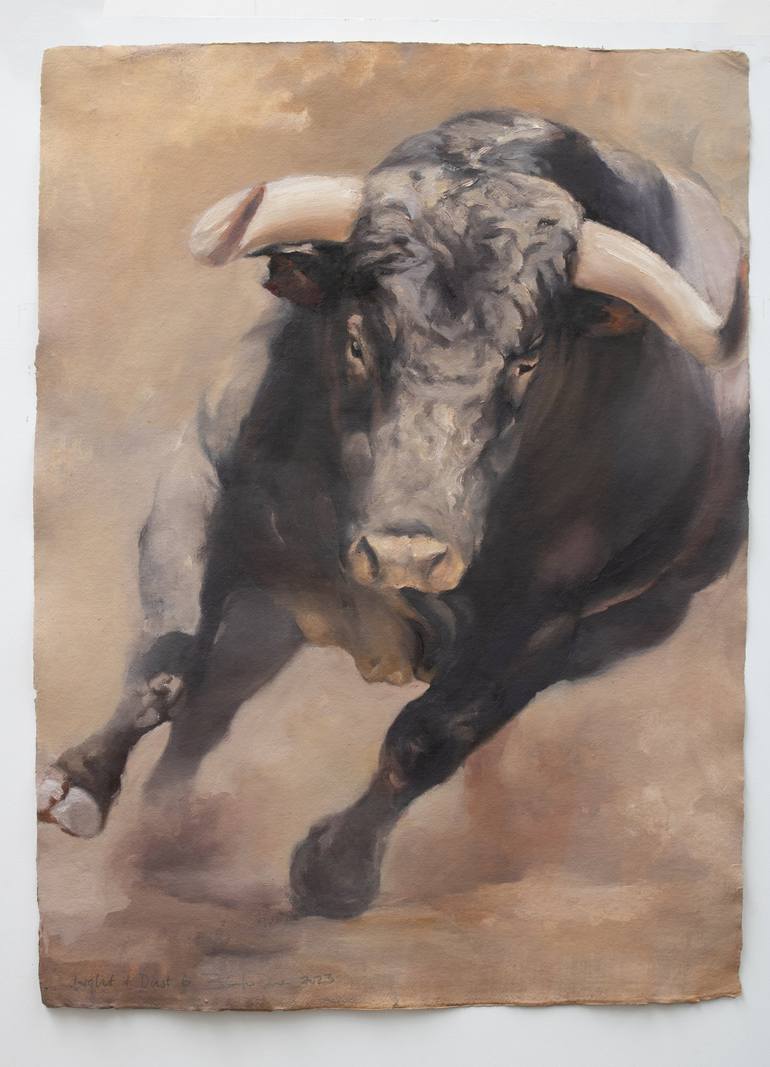 Original Contemporary Animal Painting by Zil Hoque