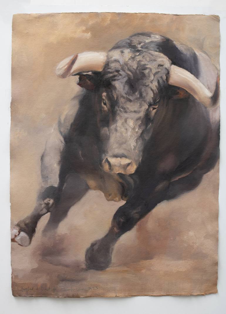 Original Animal Painting by Zil Hoque