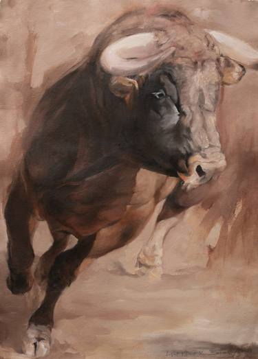 Original Contemporary Animal Paintings by Zil Hoque