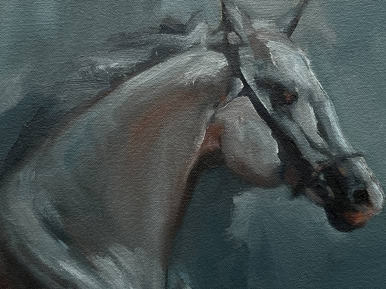 Original Horse Painting by Zil Hoque