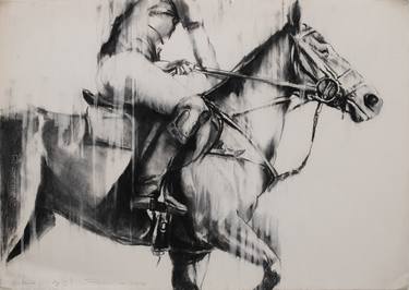 Original Horse Drawings by Zil Hoque