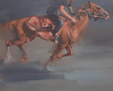 Print of Figurative Horse Paintings by Zil Hoque