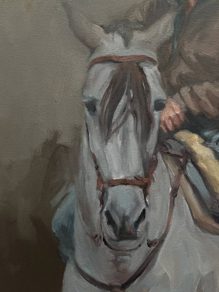 Original Contemporary Horse Painting by Zil Hoque