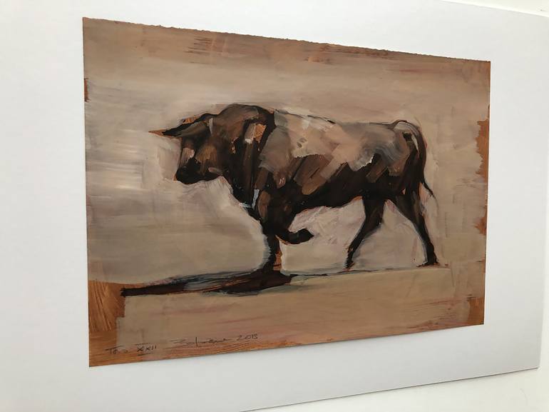 Original Expressionism Animal Painting by Zil Hoque