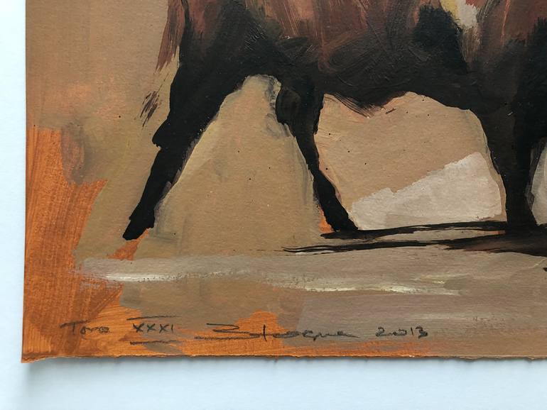 Original Expressionism Animal Painting by Zil Hoque