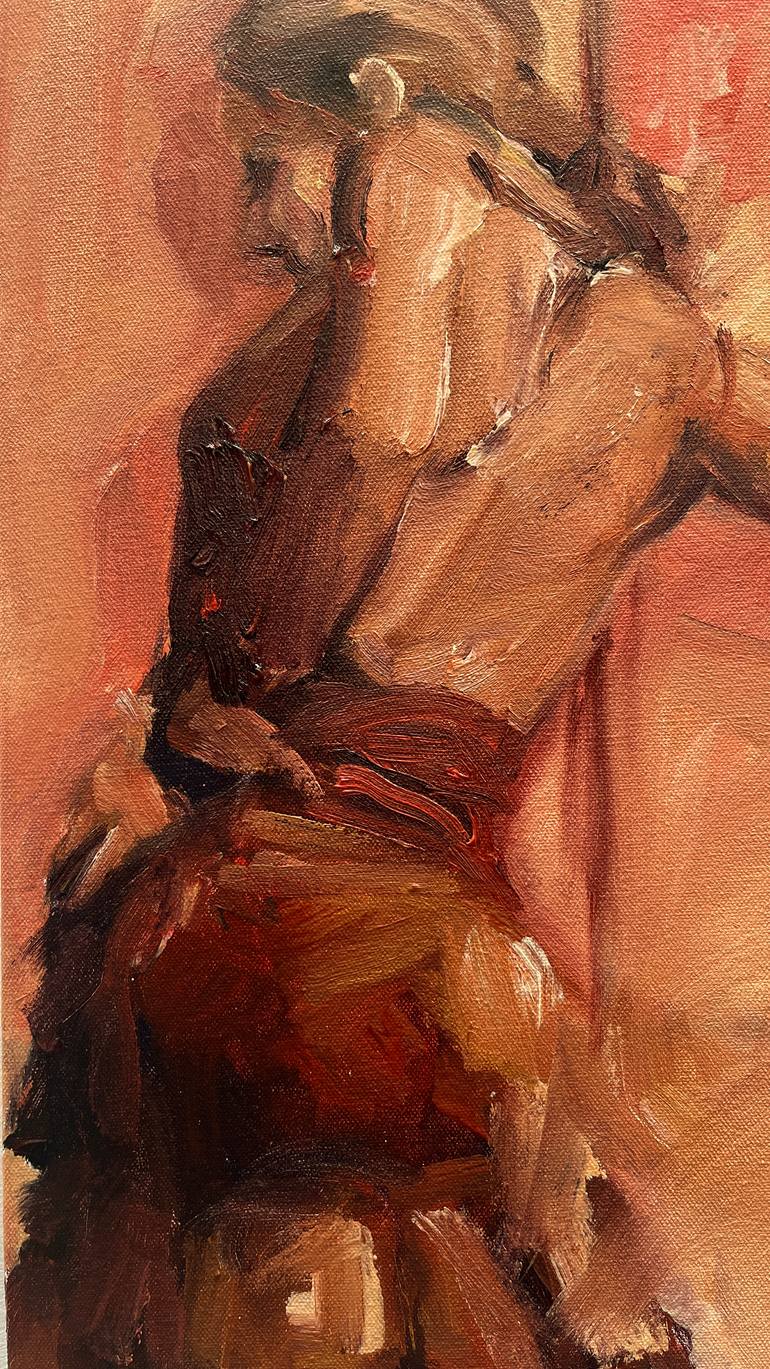 Original Contemporary Performing Arts Painting by Zil Hoque