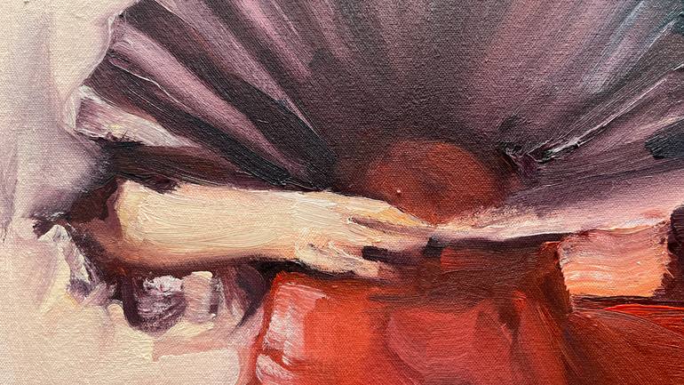 Original Expressionism Women Painting by Zil Hoque